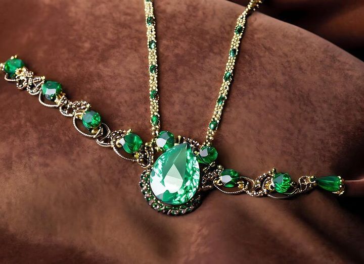 Royal Emerald Necklace Sets Information With Gemstone Quality and Jewelry Design Knowledge