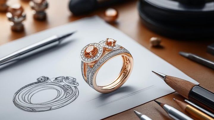 Custom Engagement Ring Designers Guide With Diamond Selection and Ring Design Tips