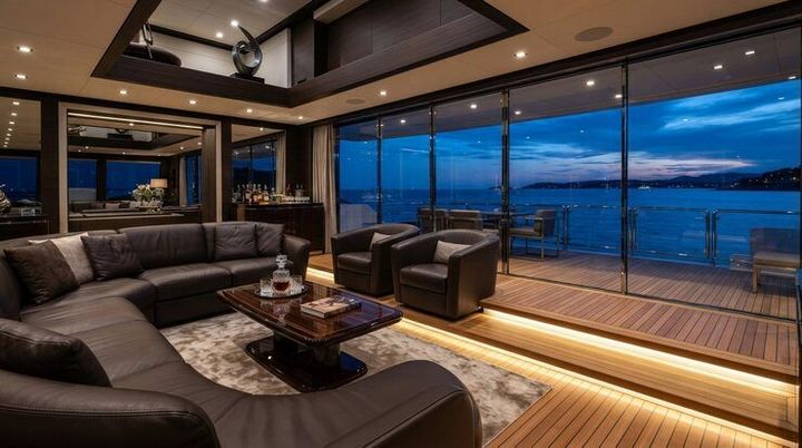 Luxury Yacht Living Information With Yacht Interiors, Entertainment, and Dining