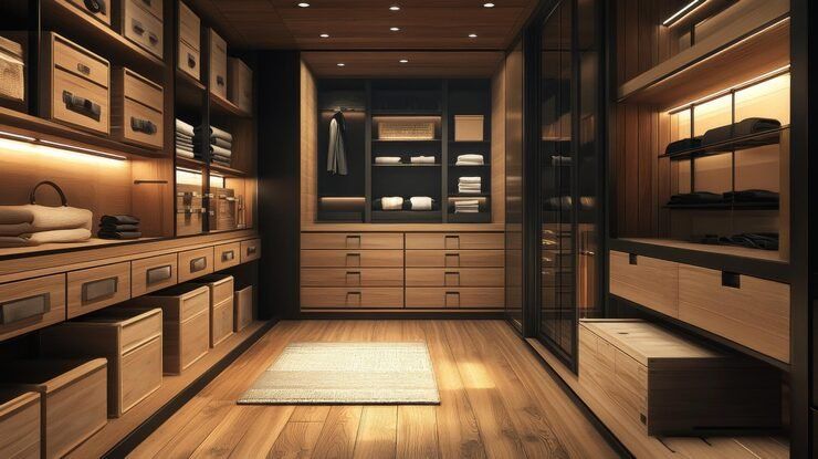 Closet Remodeling Guide: Modern Designs, Space Planning, Shelving and Organization Ideas