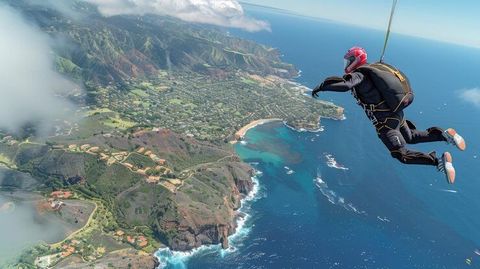Skydiving Above Islands Information With Training, Equipment, and Safety Guidelines