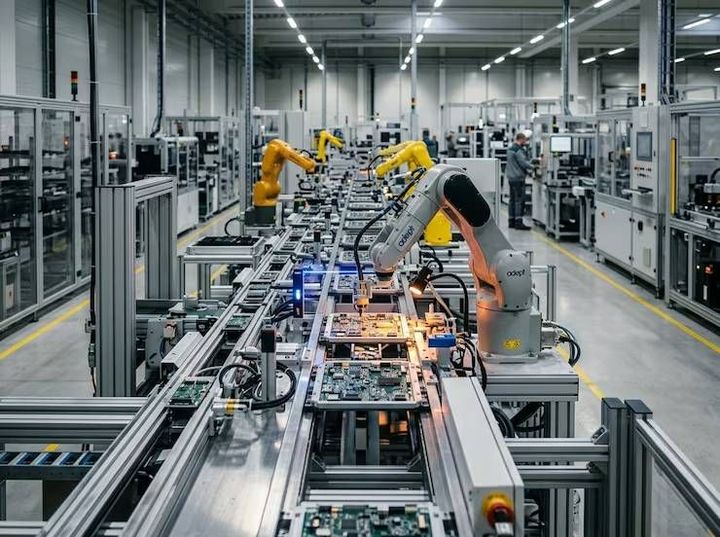 Factory Line Manufacturing Automation Explained With Systems, Processes, and Applications